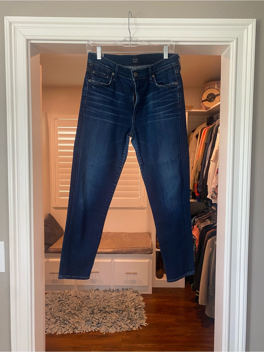 Citizens Of Humanity Indigo Slim Straight Jeans